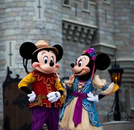 Disney's Mickey Mouse and Minnie Mouse