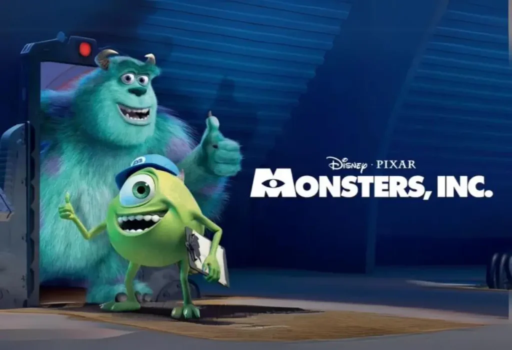 Disney's Pixar Monster's Inc on Disney Plus