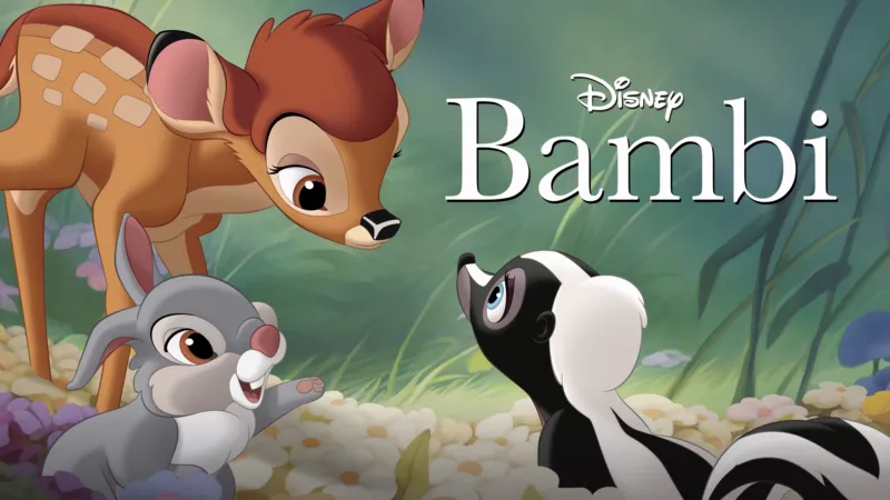 Disney Bambi Movie animated