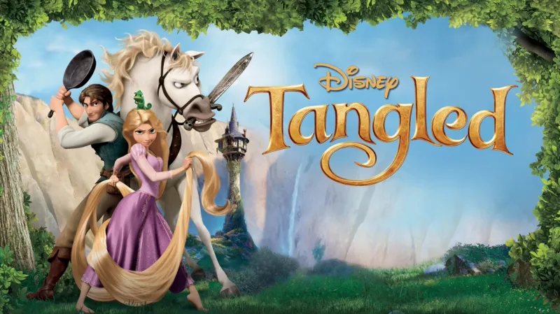 Disney Tangled Movie animated