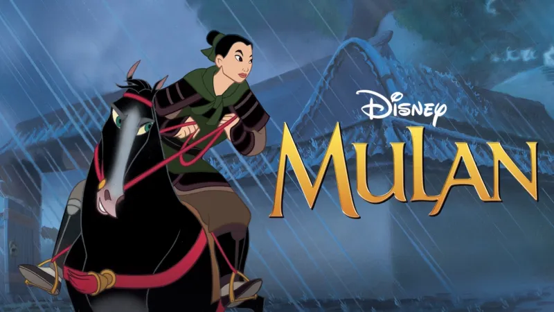 Disney's Mulan Movie animated