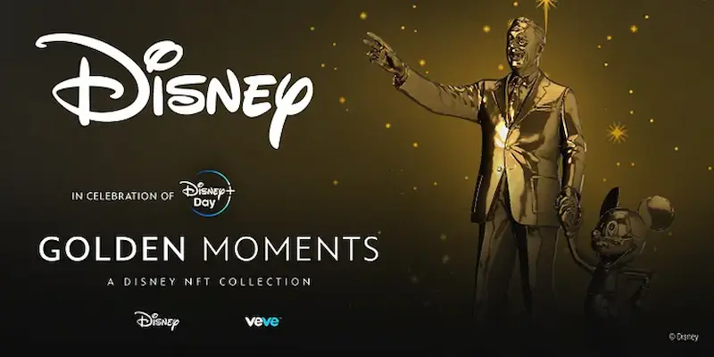 Disney NFTS Golden Moments Collection Veve